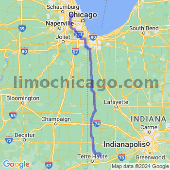 Travel from Fontanet to O'Hare airport Limousine service to O'Hare airport (ORD)