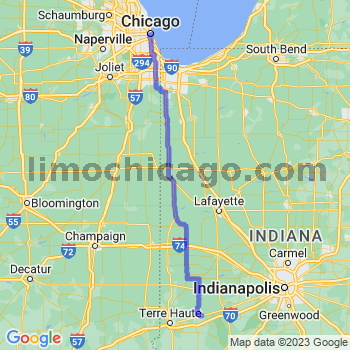 Limousine service to Chicago Loop