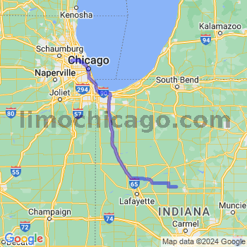 Travel from Judson to O'Hare airport Limousine service to O'Hare airport (ORD)
