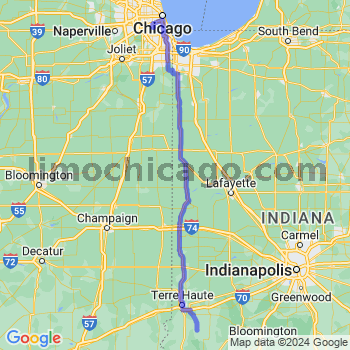 Travel from Lewis to Midway airport Limousine service to Midway airport (MDW)
