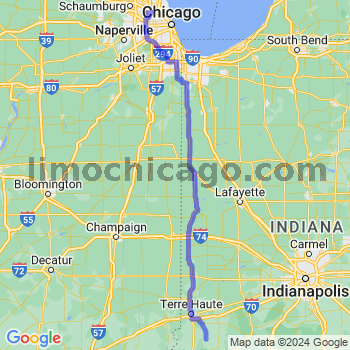 Limousine service to O'Hare airport (ORD)