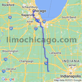 Travel from Marshall to O'Hare airport Limousine service to O'Hare airport (ORD)