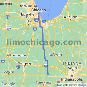 Travel from Marshall to Chicago Loop Limousine service to Chicago Loop