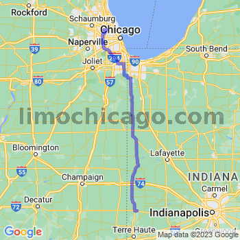 Travel from Montezuma to O'Hare airport Limousine service to O'Hare airport (ORD)