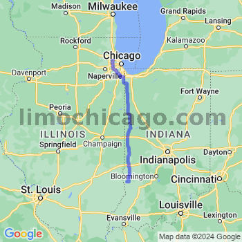 Travel from New Lebanon to O'Hare airport Limousine service to O'Hare airport (ORD)
