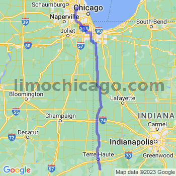 Travel from Pimento to O'Hare airport Limousine service to O'Hare airport (ORD)