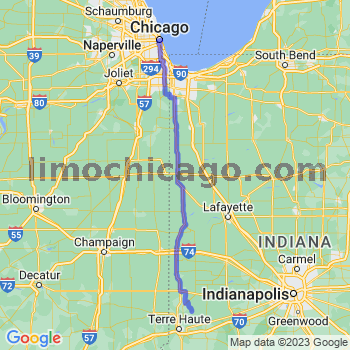 Limousine service to Chicago Loop