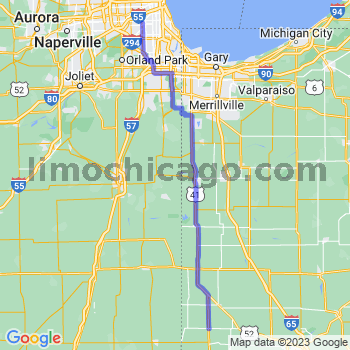 Travel from Boswell to Midway airport Limousine service to Midway airport (MDW)