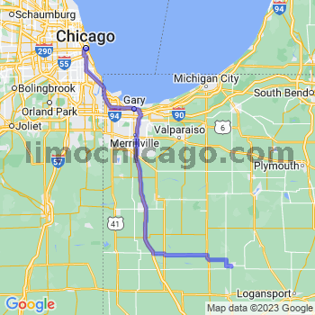 Travel from Buffalo to Chicago Loop Limousine service to Chicago Loop