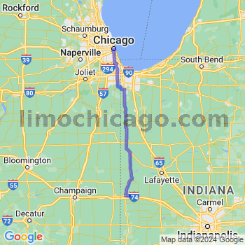 Limousine service to Chicago Loop