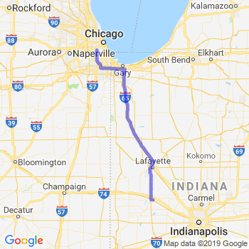 Travel from Crawfordsville to Midway airport Limousine service to Midway airport (MDW)