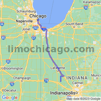 Limousine service to Chicago Loop