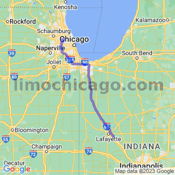 Limousine service to O'Hare airport (ORD)