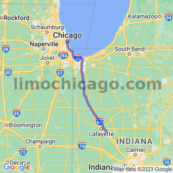 Limousine service to Chicago Loop