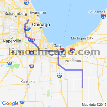 Travel from Medaryville to O'Hare airport Limousine service to O'Hare airport (ORD)