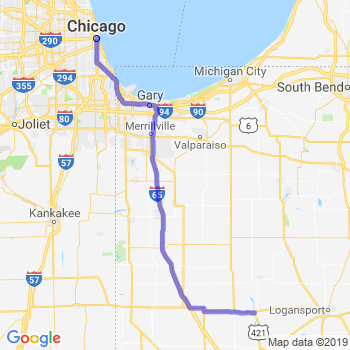 Travel from Monticello to Chicago Loop Limousine service to Chicago Loop