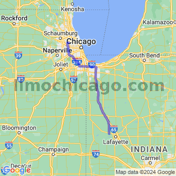 Limousine service to O'Hare airport (ORD)