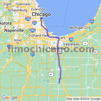 Travel from Mount Ayr to Chicago Loop Limousine service to Chicago Loop