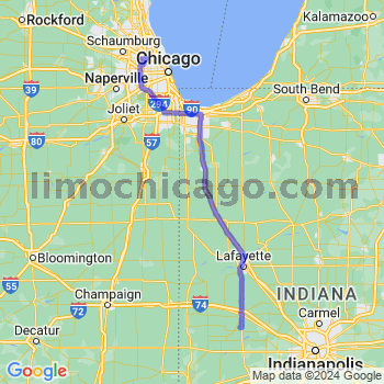 Travel from New Market to O'Hare airport Limousine service to O'Hare airport (ORD)
