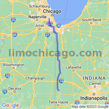 Travel from Newport to Midway airport Limousine service to Midway airport (MDW)