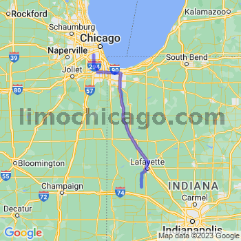 Travel from New Richmond to Midway airport Limousine service to Midway airport (MDW)