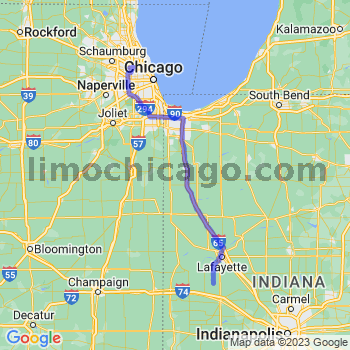 Limousine service to O'Hare airport (ORD)