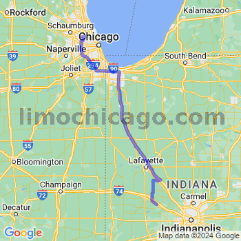 Travel from New Ross to O'Hare airport Limousine service to O'Hare airport (ORD)