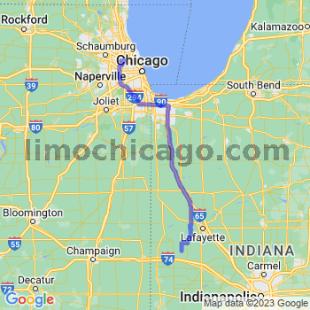 Travel from Newtown to O'Hare airport Limousine service to O'Hare airport (ORD)