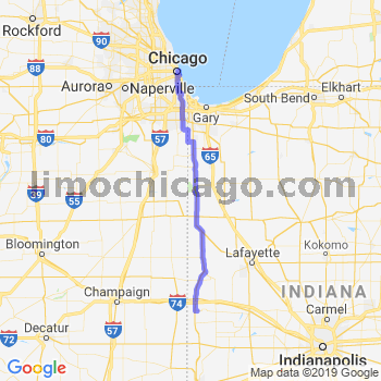 Limousine service to Chicago Loop