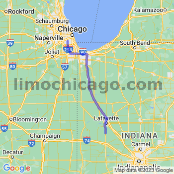 Travel from Romney to Midway airport Limousine service to Midway airport (MDW)