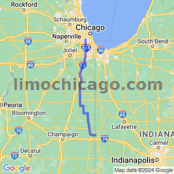 Travel from State Line to Midway airport Limousine service to Midway airport (MDW)