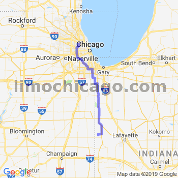 Limousine service to O'Hare airport (ORD)