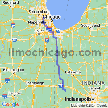 Travel from Wallace to O'Hare airport Limousine service to O'Hare airport (ORD)