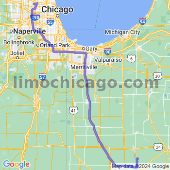 Travel from Yeoman to O'Hare airport Limousine service to O'Hare airport (ORD)