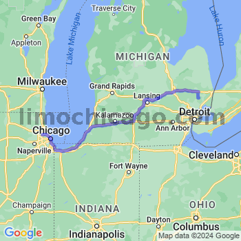 Travel from Armada to O'Hare airport Limousine service to O'Hare airport (ORD)