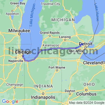 Travel from Franklin to Chicago Loop Limousine service to Chicago Loop