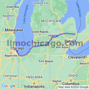 Limousine service to O'Hare airport (ORD)