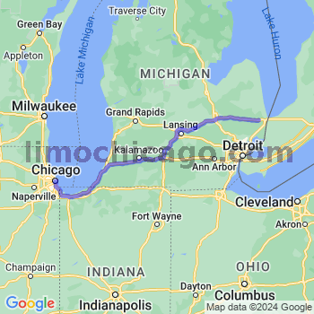 Limousine service to Chicago Loop