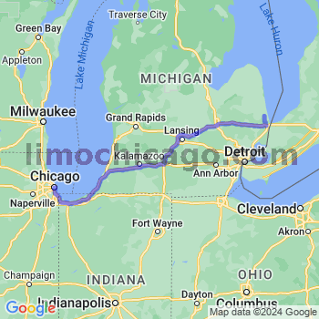 Limousine service to Chicago Loop