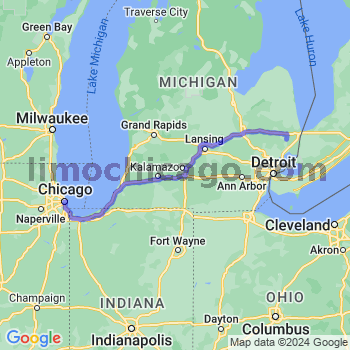 Limousine service to Chicago Loop