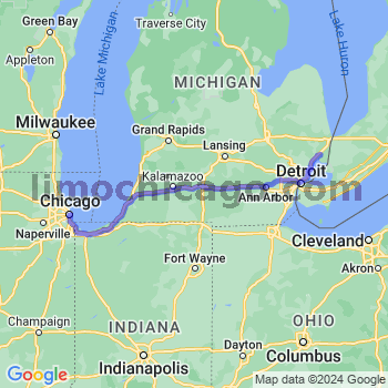 Limousine service to Chicago Loop