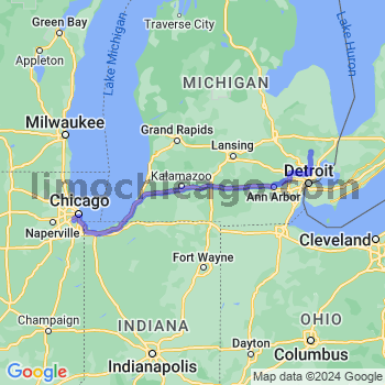 Travel from Romeo to Midway airport Limousine service to Midway airport (MDW)