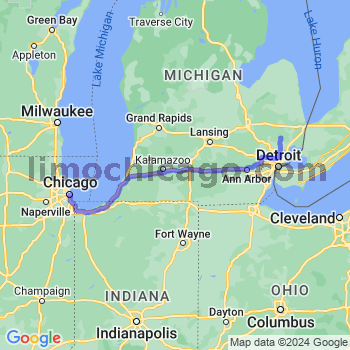 Travel from Romeo to Chicago Loop Limousine service to Chicago Loop