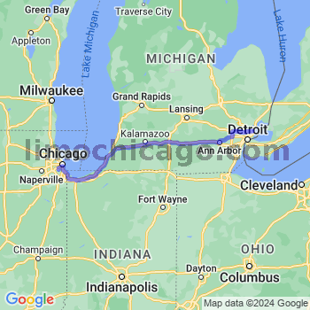 Travel from Roseville to Midway airport Limousine service to Midway airport (MDW)