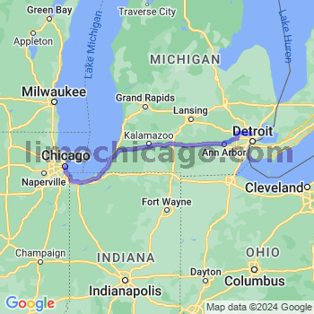 Limousine service to Chicago Loop