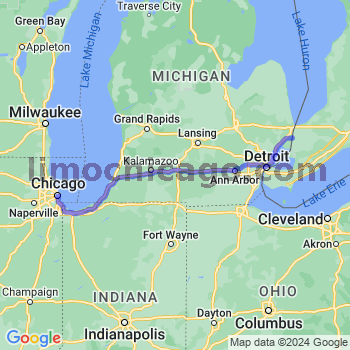 Limousine service to Chicago Loop