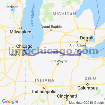Limousine service to Chicago Loop