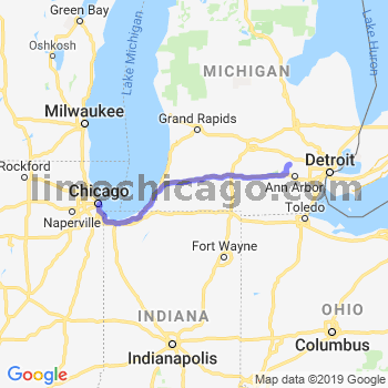 Limousine service to Chicago Loop