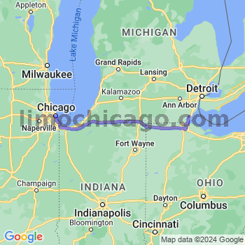 Limousine service to Chicago Loop