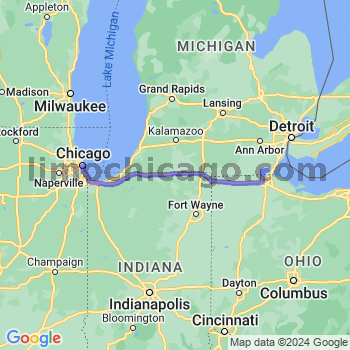 Limousine service to Chicago Loop